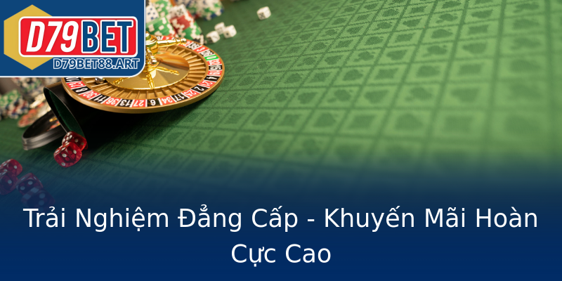 Trải Nghiệm Đẳng Cấp - Khuyến Mãi Hoàn Cực Cao Trải Nghiệm Đẳng Cấp - Khuyến Mãi Hoàn Cực Cao